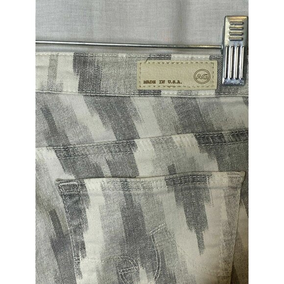 AG Adriano Goldschmied Gray The Stilt Cigarette Leg Jeans 24 - Picture 4 of 5